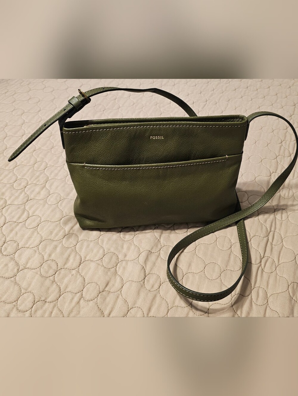 Fossil Olive Green Crossbody